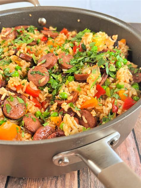 One Pot Cajun Sausage and Rice - Prevention RD