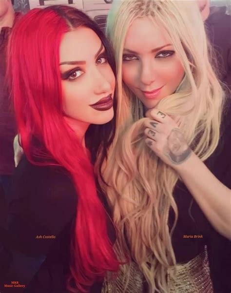 Ash Costello and Maria Brink : r/Metalboners