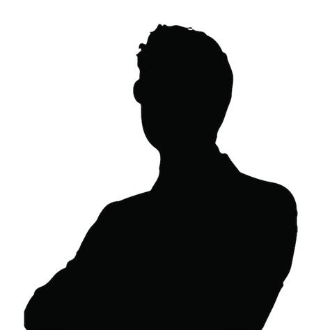 Premium Vector | Silhouette people black vector