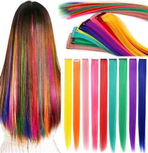 Clip In Colored Hair Extensions