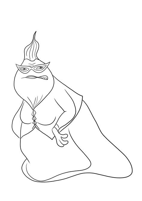 Monsters Inc Roz Coloring Pages