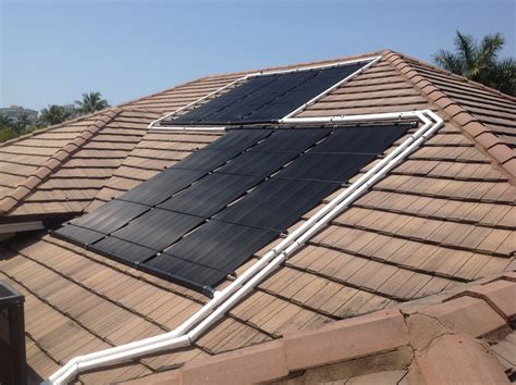 Rooftop Pool Solar Panels