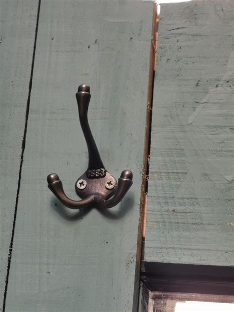 Coat hook in one of my locals that is reminiscent of Japanese tentacle ...