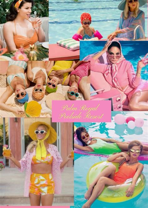 Palm Royale Poolside Resort Bachelorette theme | Palm springs pool ...