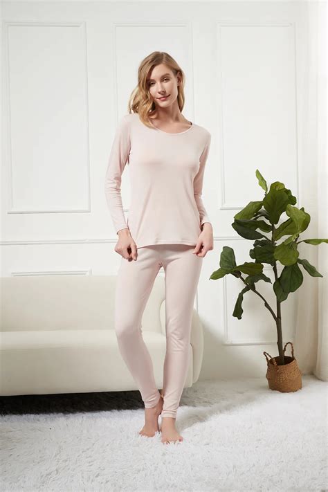 Real Silk Life | 80 Silk Lightweight Thermal Underwear Set For Women
