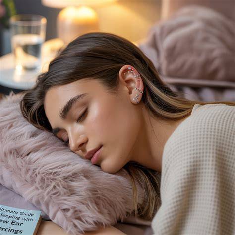 Helpful Tips for Sleeping Comfortably With New Ear Piercings