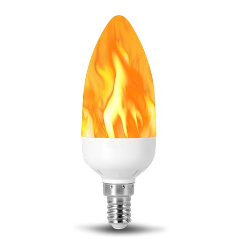 Flickering Candle Light Bulbs : Led Flame Effect Light Bulb E26 Led ...