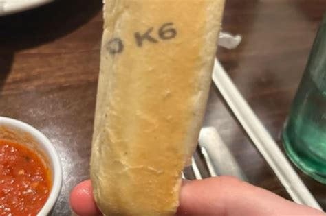 Olive Garden Alarmed After Photo of Breadstick with Mysterious Letters On It Goes Viral