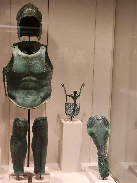 Ancient Greek Greaves Armor