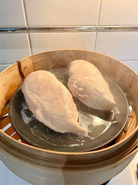 Chinese Steamed Chicken Breast