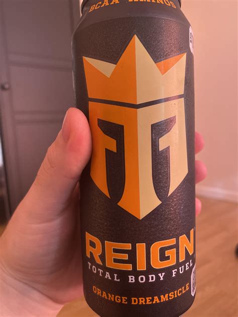 Just tried Reign Orange Dreamsicle for the first time. Its so different ...