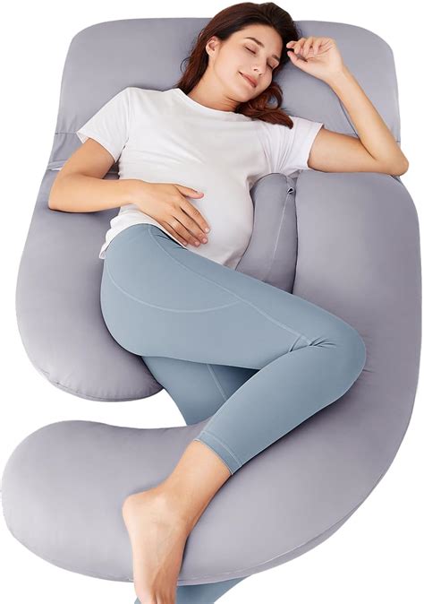 Amazon.com: Sasttie Pregnancy Pillows for Sleeping, Cooling Maternity ...