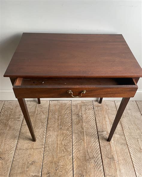 Antique side table, Georgian side table, mahogany side table, small ...