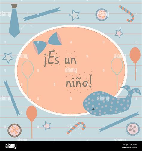 "Es un nino" means "It's a boy" in Spanish Language. Baby Boy Birth ...