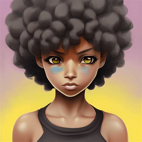 Afro Cartoon
