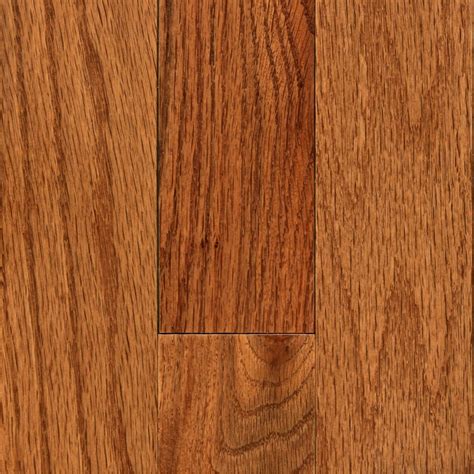 3/4 in. Classic Gunstock Oak Solid Hardwood Flooring 2.25 in. Wide - S ...