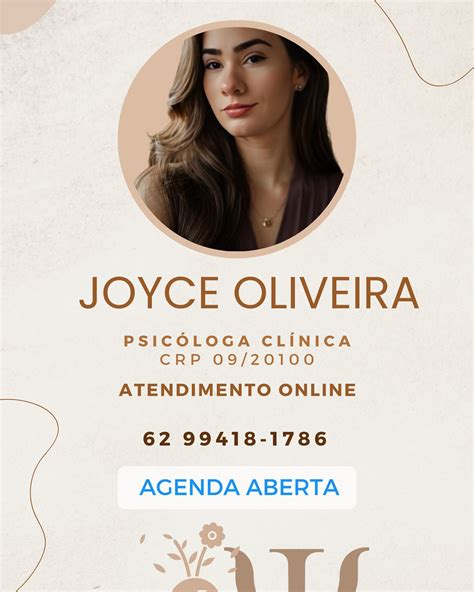 Joyce Oliveira | Psicóloga (@psijoyceoliveiraa) • Instagram photos and videos