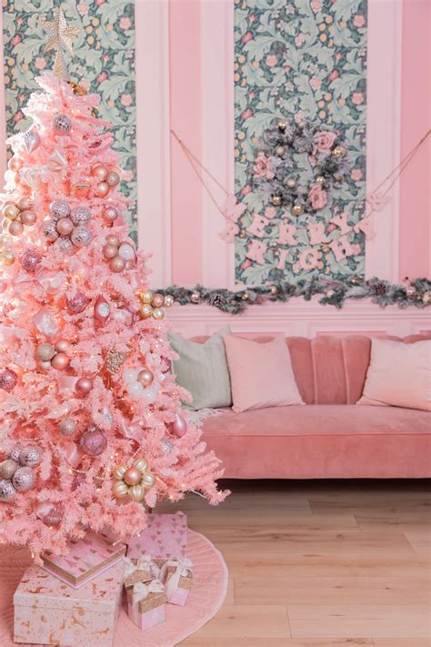 Amazon Pink Christmas Decorations at Aaron Copeley blog