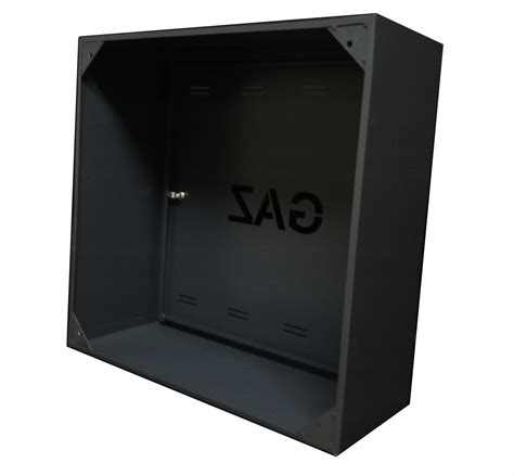 Plynový box 60 X 60 X 25 ANTRACIT, nápis GAS