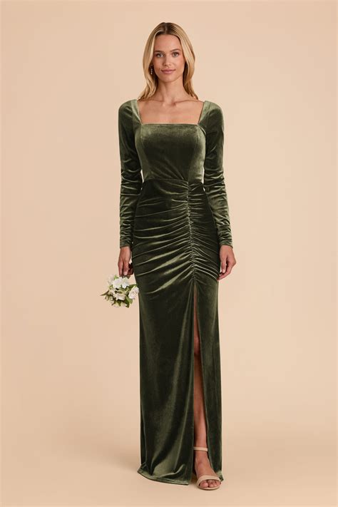 Bridesmaid Dress With Long Sleeves