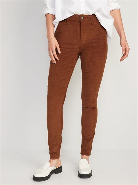 High-Waisted Rockstar Super-Skinny Corduroy Pants | Old Navy
