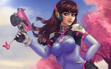 DVa Overwatch Artwork Wallpapers | HD Wallpapers | ID #24487