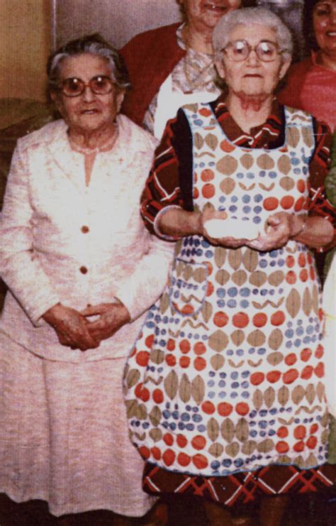 Maternal grandmother Margaret (right) with her only surviving sister ...
