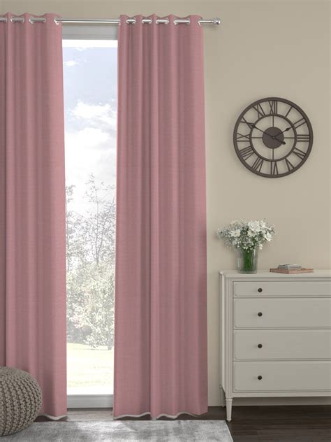 Buy ROSARA HOME Nude Coloured Solid Door Curtain - Curtains And Sheers for Unisex 20153862 | Myntra