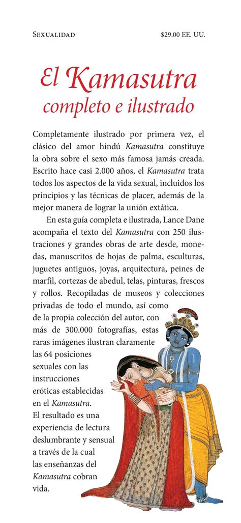 El Kamasutra completo e ilustrado | Book by Lance Dane | Official ...