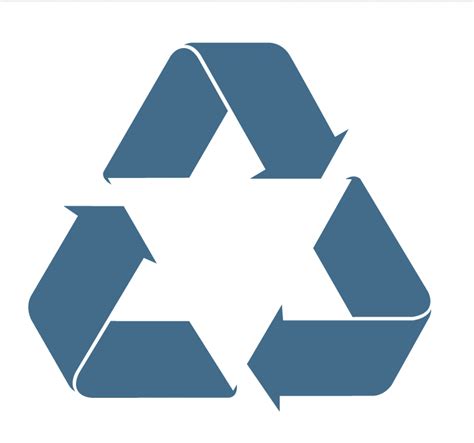 Recycling logo clip art free