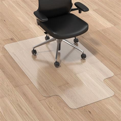 HOMEK Office Chair Mat for Hardwood Floor - Easy Glide Computer Desk ...