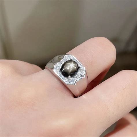 Black Star Sapphire Stone