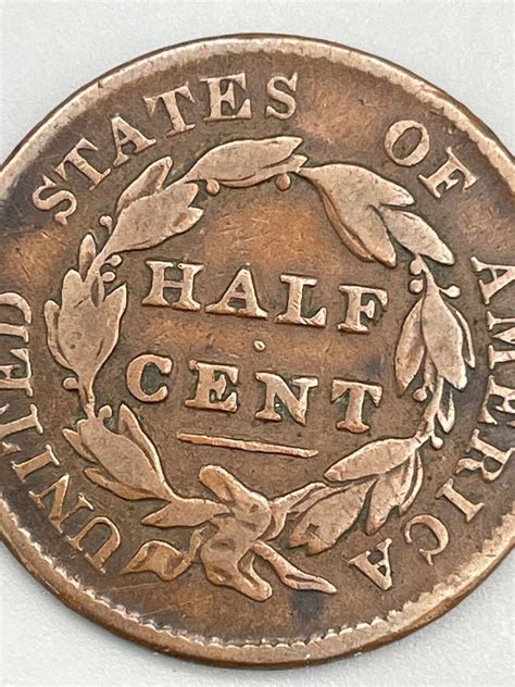 Lot Detail - 1829 Classic Head Half Cent Coin
