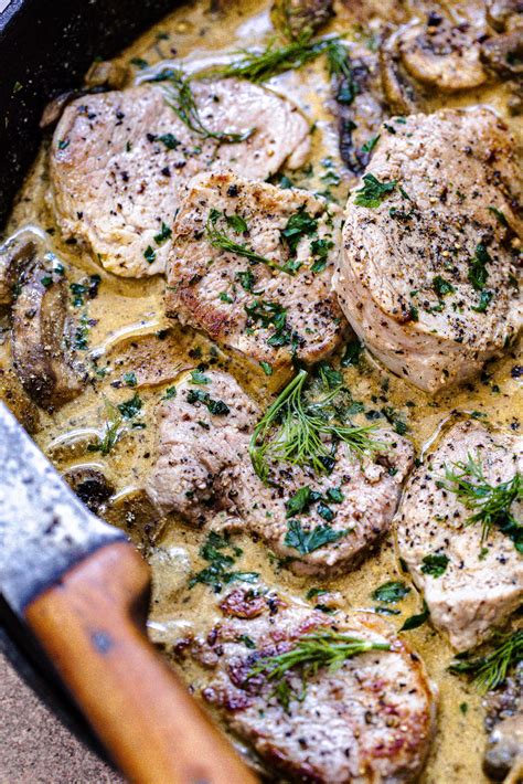 Everyone's Favorite Pork Tenderloin with Mushroom Sauce (cozy and ...