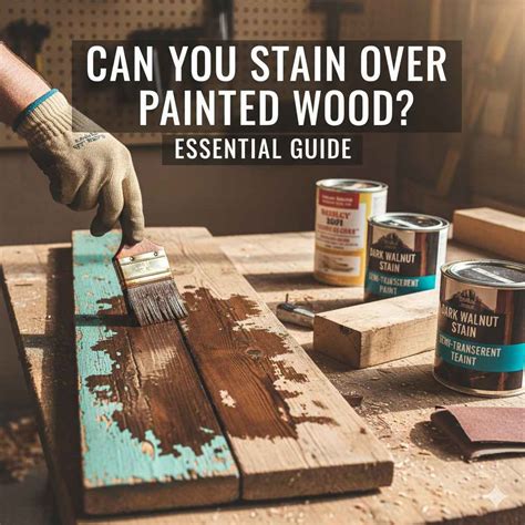 Can You Stain Over Painted Wood? Essential Guide
