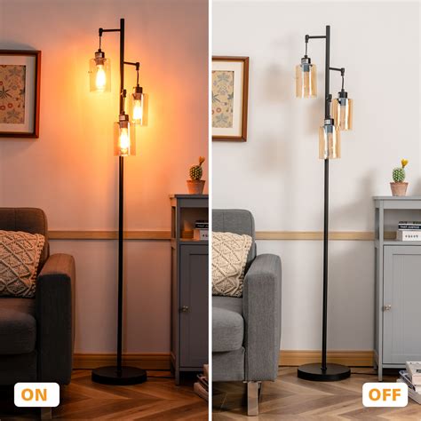 Freestanding 3 Head Floor Lamp