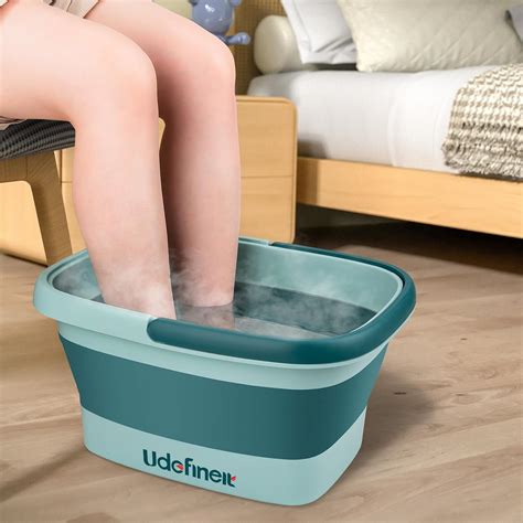Udefineit Foot Bath Basin, Foldable & Portable Foot Soak Tub with ...