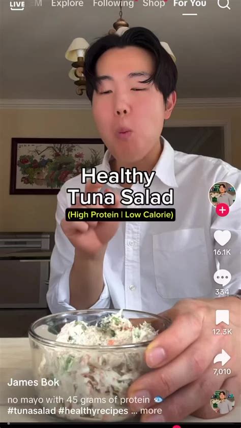 Healthy Pickle Ranch Tuna Salad Recipe