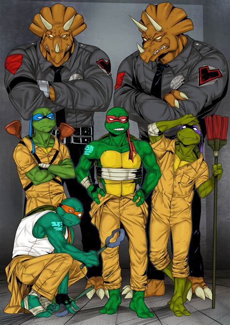 Prison turtles by LinART on DeviantArt
