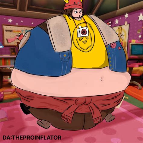 Skye Body Inflation by theproinflator on DeviantArt