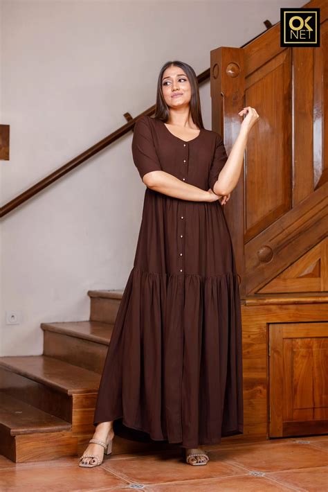 Maxi dress OK12375 - oknet
