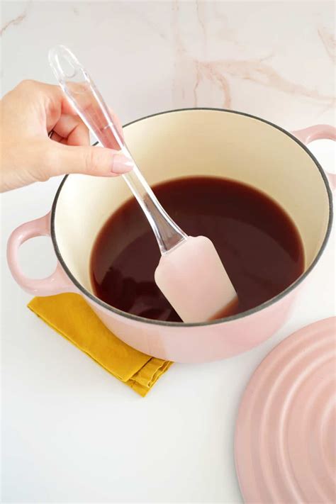 Grenadine Cocktail Syrup - A Beautiful Mess