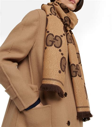 Gucci - GG wool jacquard scarf Gucci