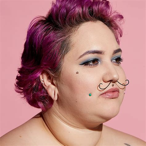 PVD Black Mustache Septum Ring