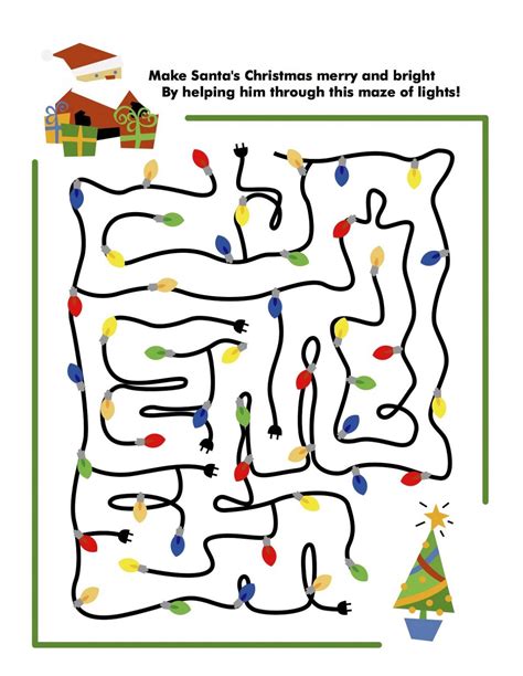 Printable Christmas Activities for Kids | 101 Activity