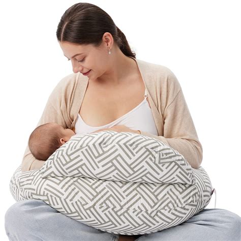 Momcozy Original Standard Size Nursing Pillow, Ergonomic Breastfeeding ...