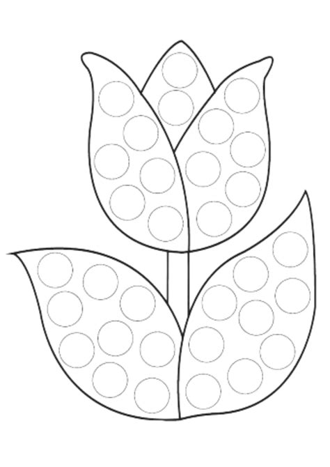 Dot Marker Coloring Pages For Toddlers