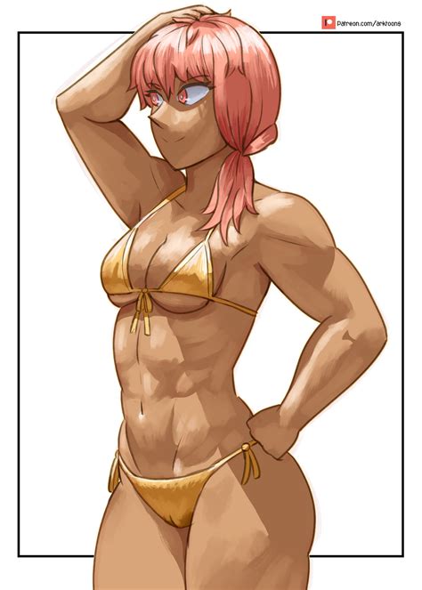 Golden Bikini Leonie by arktoons on DeviantArt