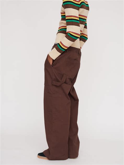 Brown Carpenter Pants