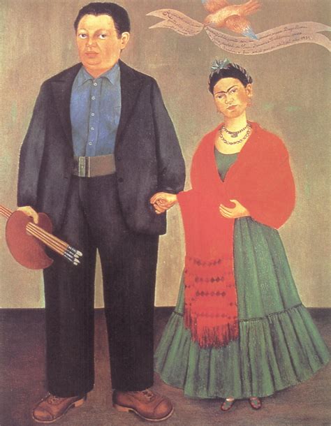 Diego and I (1949) by Frida Kahlo - Artchive